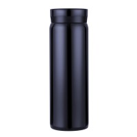 Cadeya  10oz Mini Water Bottle Stainless Steel Thermos Small Flask - Insulated Vacuum, Leak Proof, Keeps Drinks Hot/Cold - Ideal for Coffee, Tea, Water - Blue